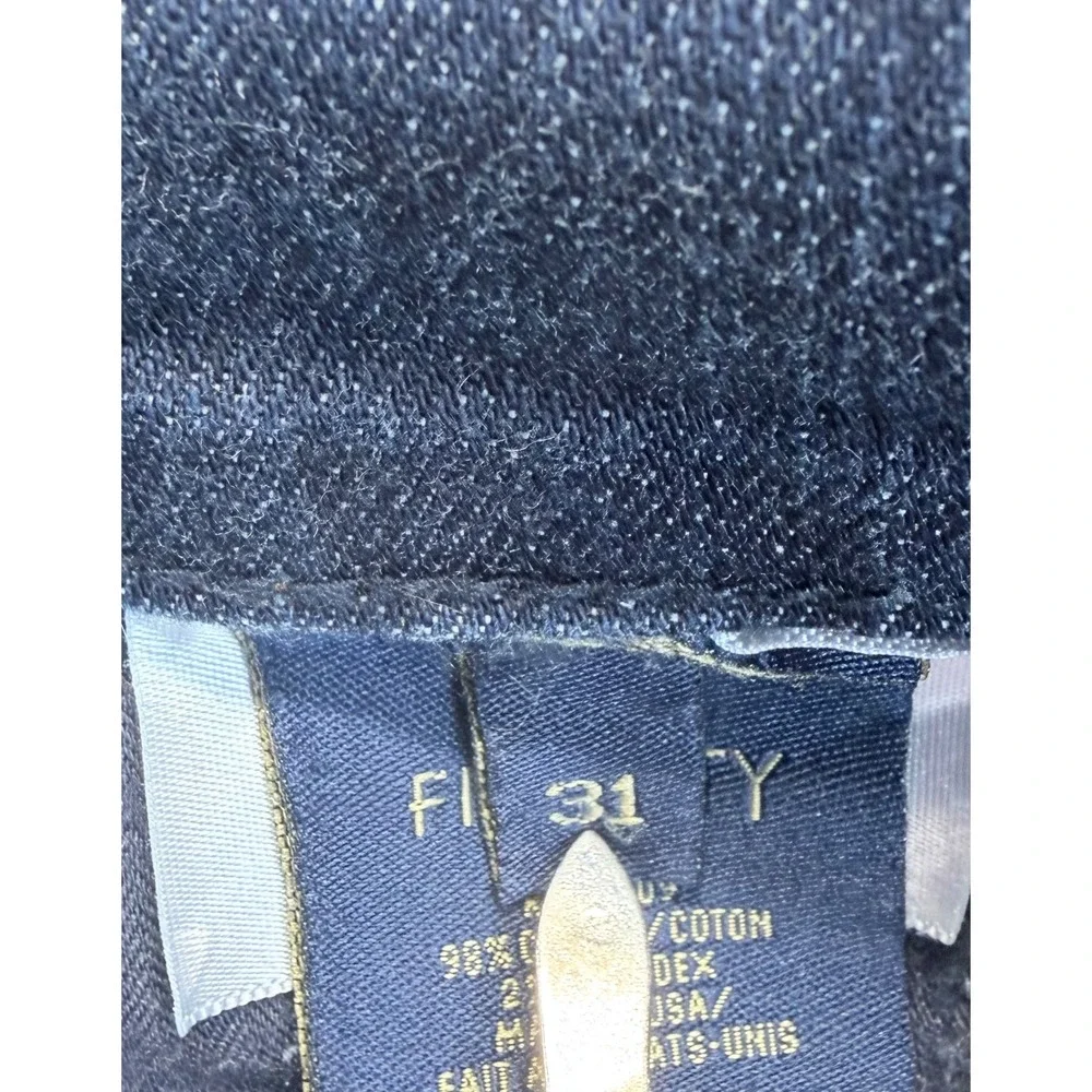 Fidelity Impala Jeans Mens 31 Blue Denim Straight Leg Made in USA Stretch